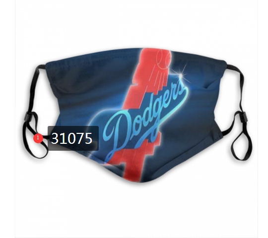 2020 Los Angeles Dodgers Dust mask with filter 7